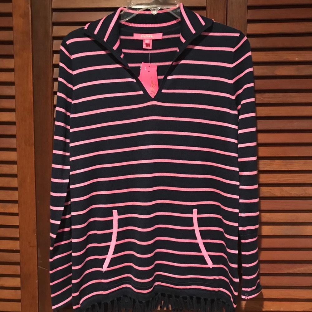 _SOLD_______LILLY PULITZER COLLARED TOP - Picture 3 of 14